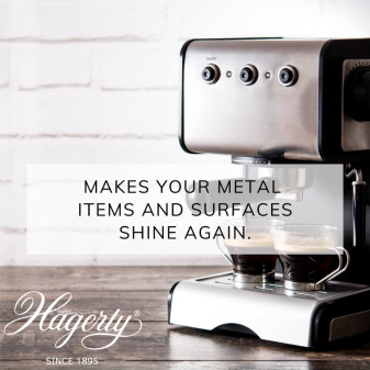 Hagerty White Metal Duster Panno Pulente con Azione Antiossidante per Acciaio e Metalli Bianchi