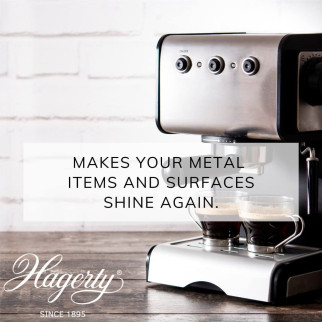 Hagerty White Metal Duster Panno Pulente con Azione Antiossidante per Acciaio e Metalli Bianchi