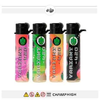 Champ High Accendini a Pietrina Fantasia Variant-420 - Box da 25 Accendini