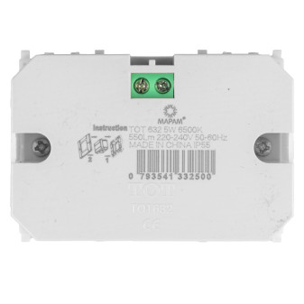 MAPAM Segnapasso 503 5W 550Lm GEM IP55 6500K - mod. 632/6500 - Compatibile con Vimar PLANA