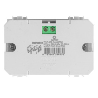MAPAM Segnapasso 503 5W 550Lm ART IP55 6500K - mod. 832/6500 - Compatibile con BTicino LIVING