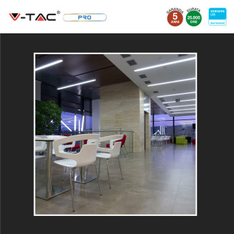 V-Tac Pro VT-151 SMD Tubo LED Nano Plastic T8 G13 20W Lampadina