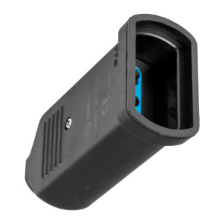 Ecova Presa Bipasso 10/16A 2P+T IP44 in Gomma Antispruzzo con Uscita Cavo Dritta Colore Nero - mod.