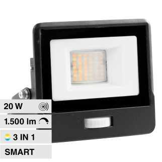 V-Tac Smart VT-5192S Faro LED Wi-Fi Floodlight 20W IP65 CCT