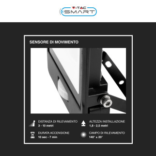 V-Tac Smart VT-5191S Faro LED Wi-Fi Floodlight 10W SMD IP65 CCT