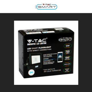 V-Tac Smart VT-5181 Faro LED Floodlight Wi-Fi 10W SMD IP65