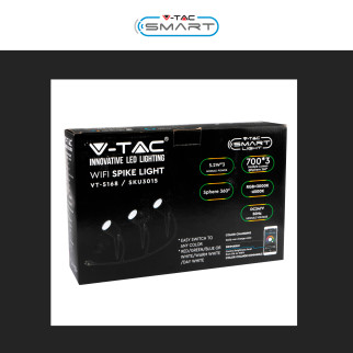 V-Tac Smart VT-5168 Lampada LED da Giardino 3x7W IP65 RGB+W