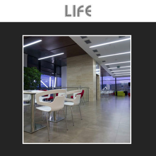 Life Tubo LED Plafoniera 30W Lampadina SMD IP65 120cm - mod.