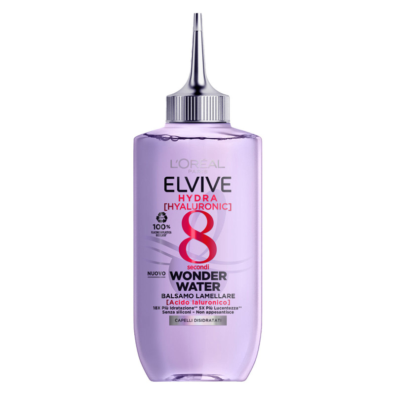 L'Oréal Paris Elvive Hydra Hyaluronic 8 secondi Wonder Water Balsamo Lamellare Per Capelli