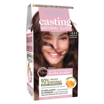 L'Oréal Paris Casting Natural Gloss Trattamento Colorante Ultra-Glossy Tono su Tono Colore 423