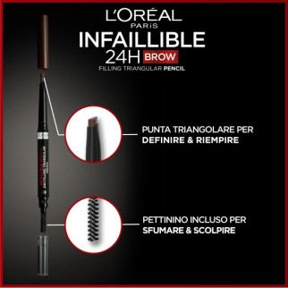 L'Oréal Paris Infaillible Brows 24h Filling Triangular Matita