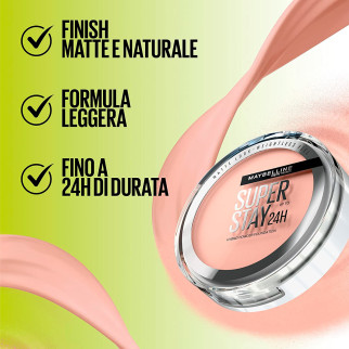 Maybelline New York Super Stay 24h Hybrid Fondotinta in Polvere