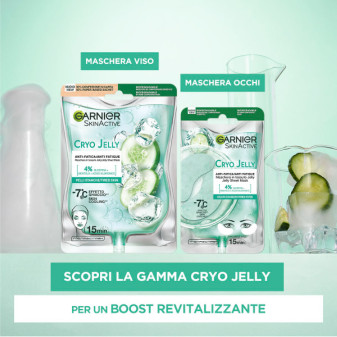 SkinActive Cryo Jelly Maschera Viso Anti-Fatica Garnier