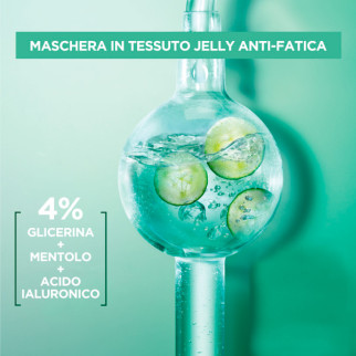 SkinActive Cryo Jelly Maschera Viso Anti-Fatica Garnier