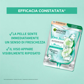 SkinActive Cryo Jelly Maschera Viso Anti-Fatica Garnier