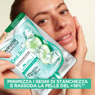 SkinActive Cryo Jelly Maschera Viso Anti-Fatica Garnier