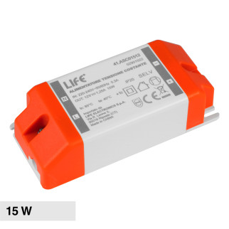 Alimentatore a Tensione Costante 15W per LED 12V Life