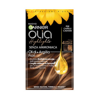 Olia Trattamento Decolorante Capelli Castani Garnier