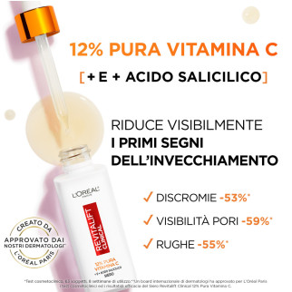 L'Oréal Paris Revitalift Siero Viso Vitamina C Antietà