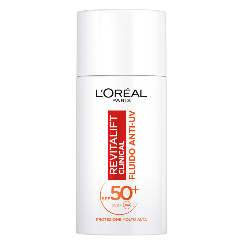 Fluido Viso Anti-UV SPF 50+ Antietà L'Oréal Paris Revitalift