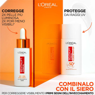 Fluido Viso Anti-UV SPF 50+ Antietà L'Oréal Paris Revitalift