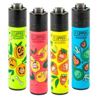 Clipper Juicy Dreams - Serie da 4 Accendini a Pietrina