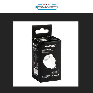VT-5172 Presa Schuko 16A Wi-Fi con Spina Schuko V-Tac Smart