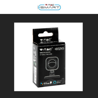 VT-5176 Sensore PIR di Movimento Wi-Fi Bianco V-Tac Smart