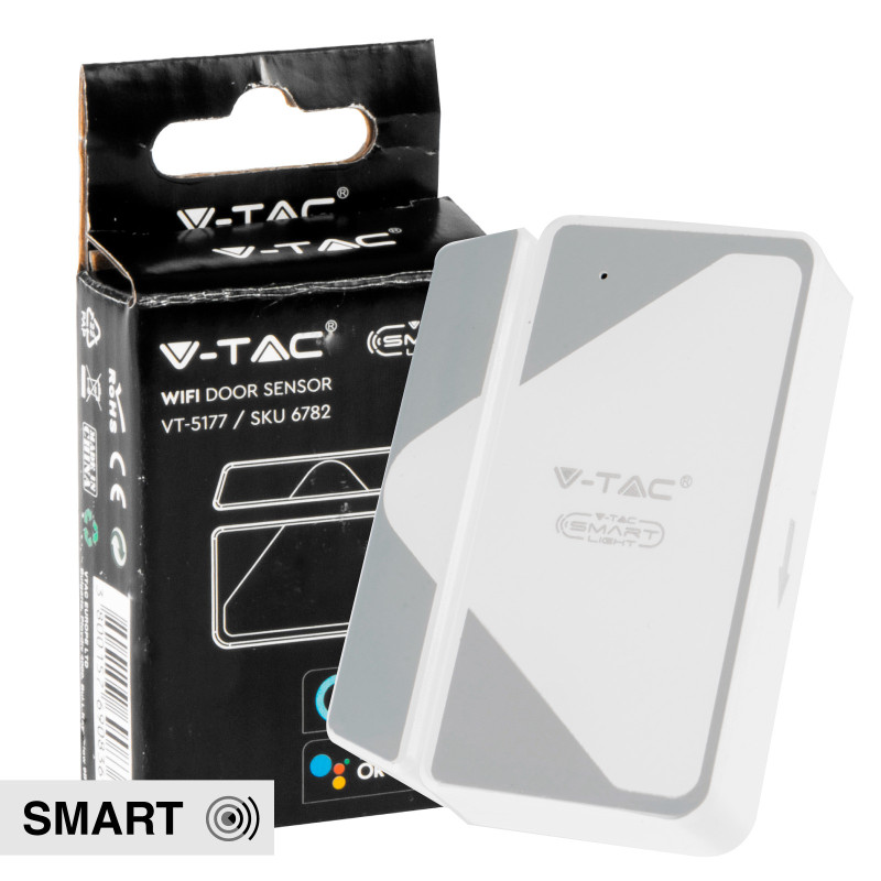 VT-5177 Sensore Porta Wi-Fi Colore Bianco V-Tac Smart