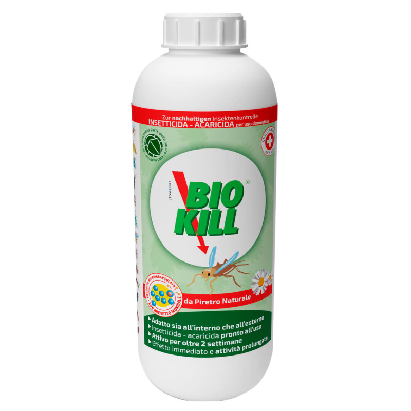 Insetticida Acaricida da Piretro Naturale 1L Bio Kill