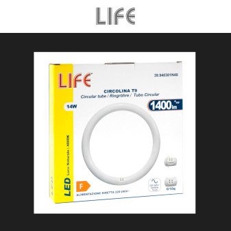 Circolina T9 LED G10q 14W SMD Lampadina Ø21.5cm Life