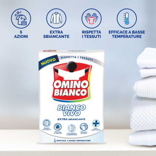 Additivo in Polvere Bianco Vivo Extra Sbiancante OminoBianco