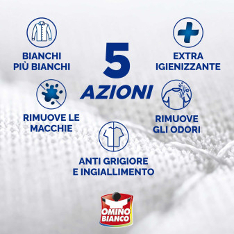 Additivo in Polvere Bianco Vivo Extra Sbiancante OminoBianco