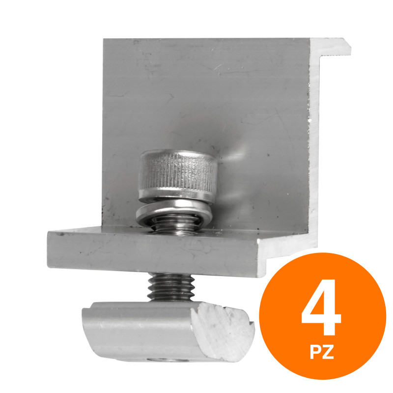 V-Tac 4 Morsetti Finali per Pannelli Solari Fotovoltaici 35mm