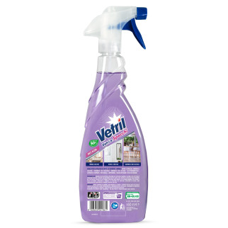 Detergente Spray Vetri e Specchi Anti Aloni 650ml Vetril