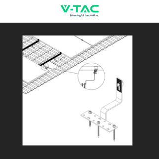 5 Ganci da Installazione Pannelli Solari Fotovoltaici V-Tac