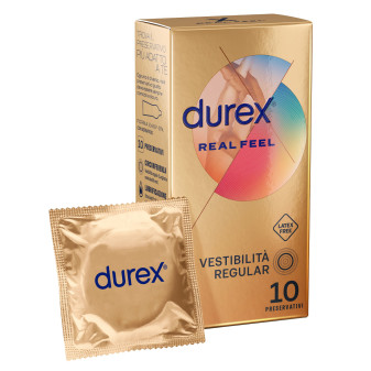 Preservativi Durex Real Feel Senza Lattice da 10