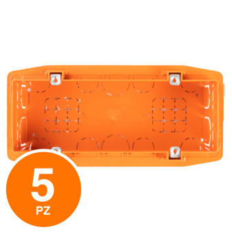 Scatola da Incasso a 6 Posti Rettangolare IP40 Ecova