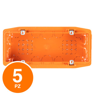 Scatola da Incasso a 6 Posti Rettangolare IP40 Ecova