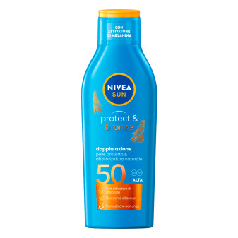 Crema Solare Protect & Bronze Doppia Azione SPF 50 Nivea Sun