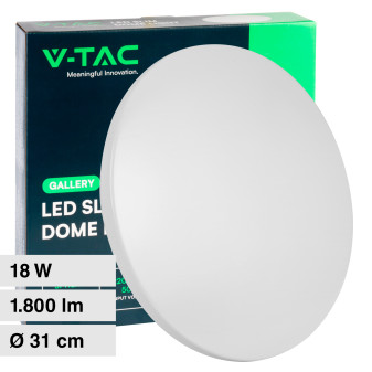 VT-8418 Plafoniera LED Tonda 18W SMD CCT 3in1 V-Tac Gallery