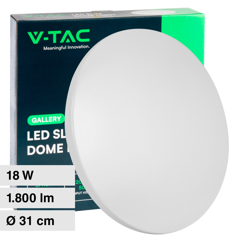 VT-8418 Plafoniera LED Tonda 18W SMD CCT 3in1 V-Tac Gallery