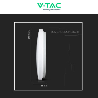 VT-8418 Plafoniera LED Tonda 18W SMD CCT 3in1 V-Tac Gallery