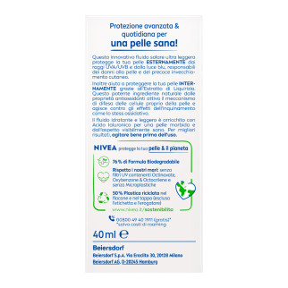 Crema Solare Viso Triple Protect SPF 50+ Nivea Sun