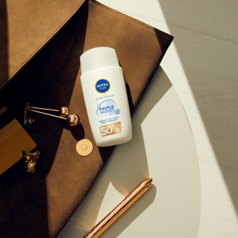 Crema Solare Viso Triple Protect SPF 50+ Nivea Sun