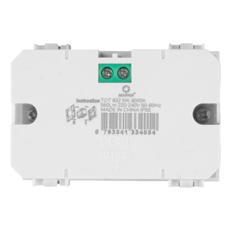 MAPAM Segnapasso 503 5W 550Lm ART IP55 3000K - mod. 832/3000 - Compatibile con BTicino LIVING