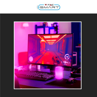 VT-7208 Lampada LED da Tavolo 8W RGB Colore Nero V-Tac Smart