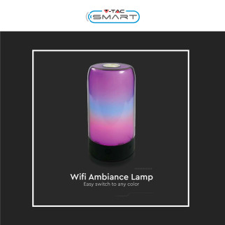 VT-7208 Lampada LED da Tavolo 8W RGB Colore Nero V-Tac Smart