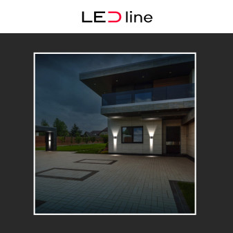 Lampada LED Muro 6W SMD IP54 Applique LED Line Lite Bianca