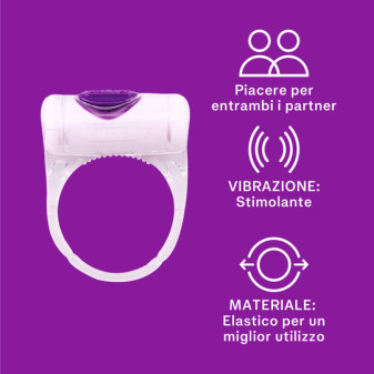 Vibe Ring Anello Vibrante Stimolante e Silenzioso Durex